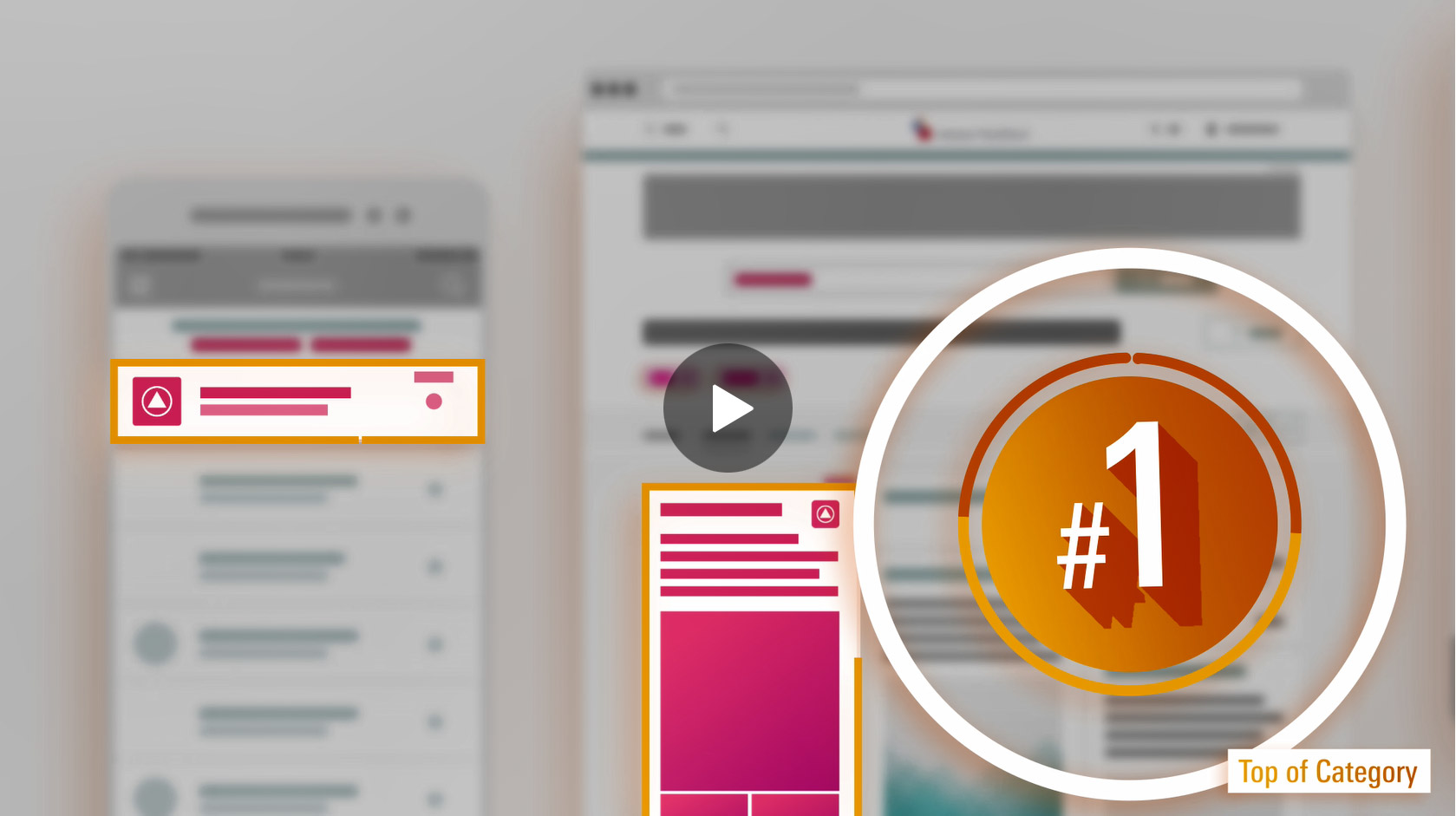 Top of Category - An erster Stelle bei den Produktgruppen