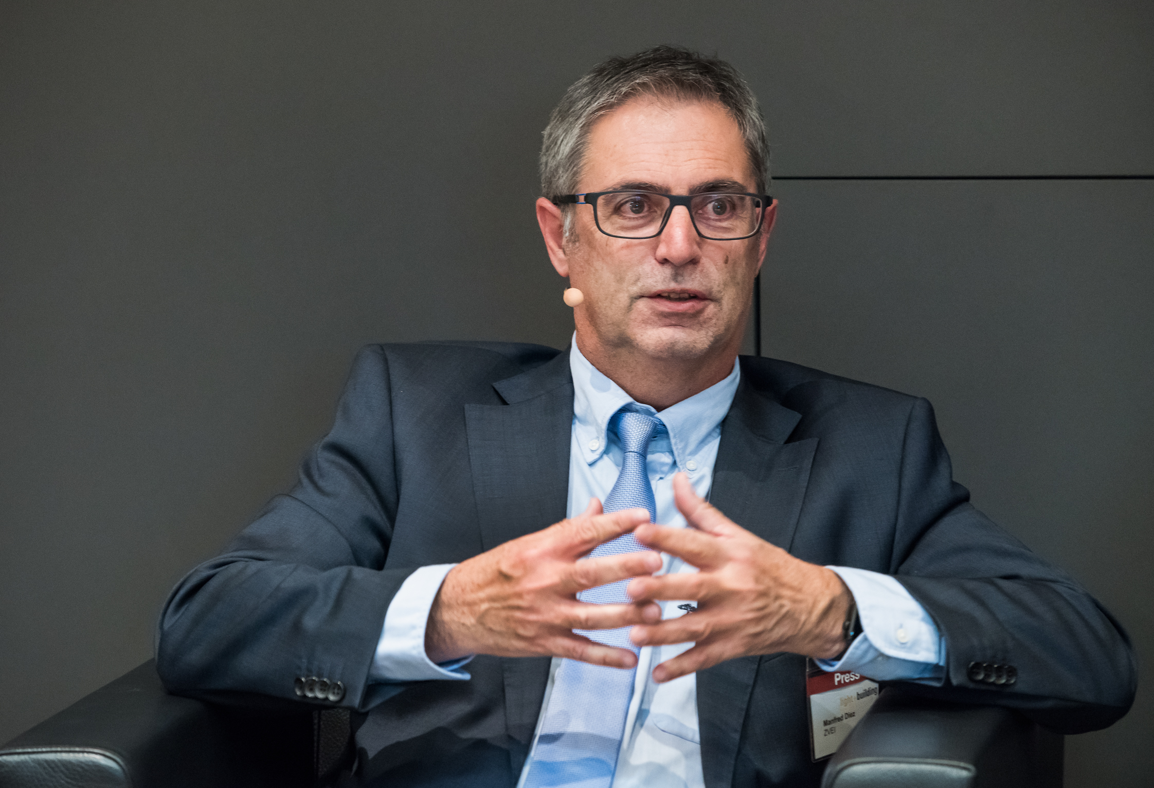Manfred Diez, Zentralverbandes Elektrotechnik und Elektronikindustrie (ZVEI), Vorsitzender des Fachverbands Licht