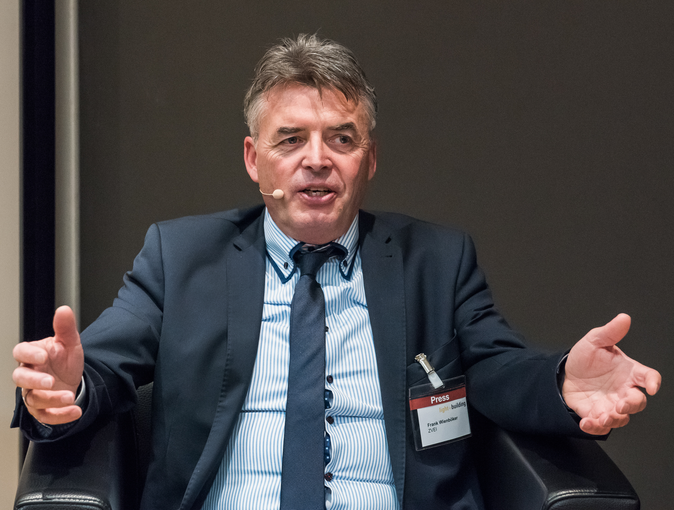 Frank Wienböker, Zentralverband Elektrotechnik und Elektronikindustrie (ZVEI), Vorstandsmitglied des Fachverbands Sicherheit
