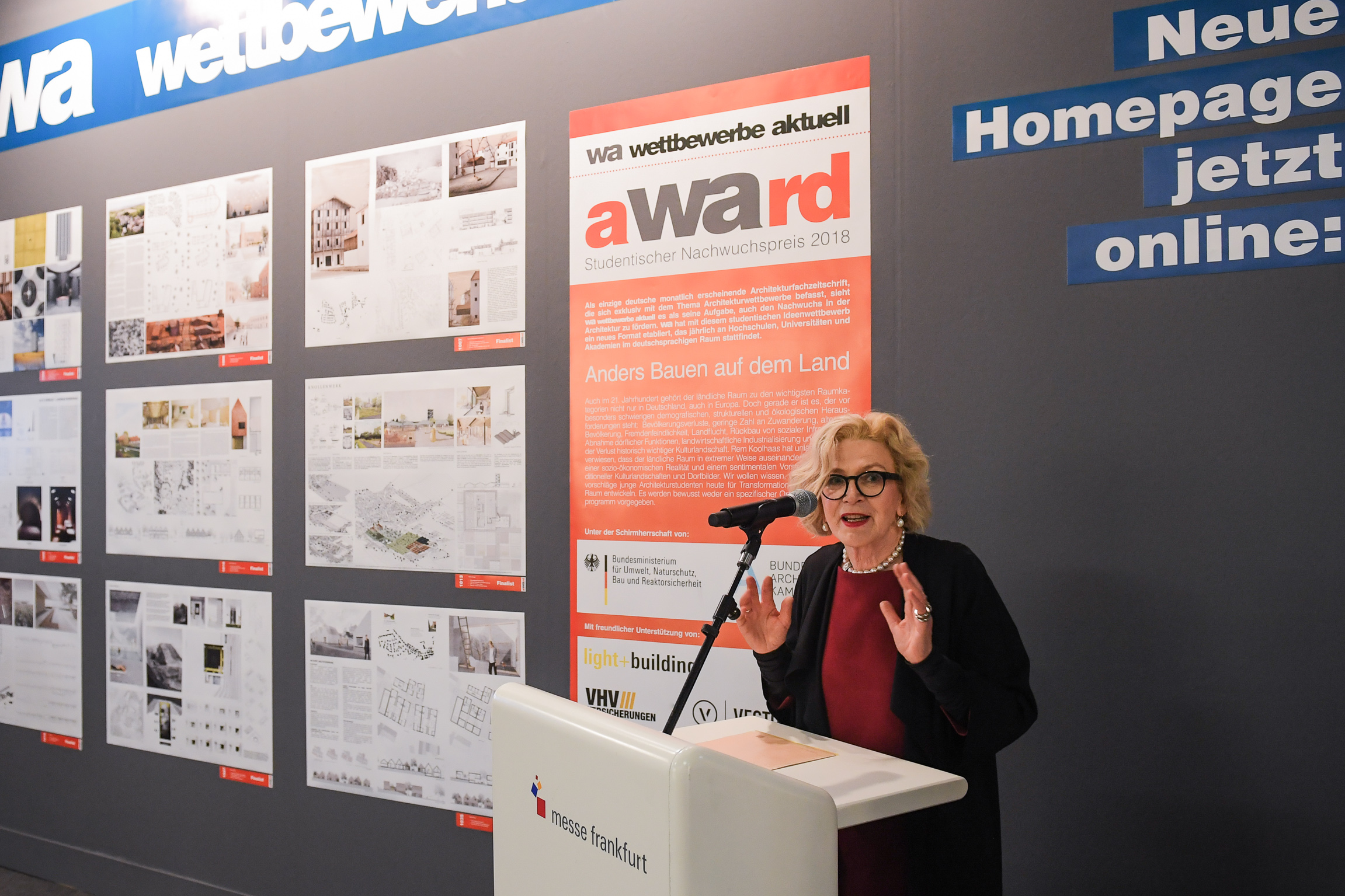 wa-award: Barbara Ettinger-Brinckmann, President Bundesarchitektenkammer