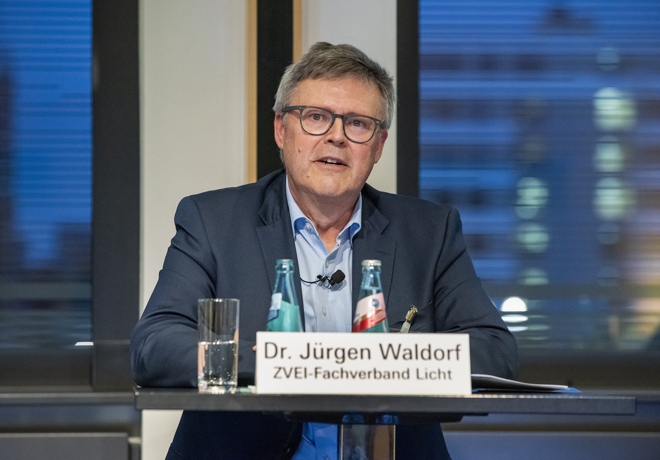 Dr. Jürgen Waldorf, Geschäftsführer Fachverband Licht ZVEI (Zentralverband Elektrotechnik- und Elektronikindustrie)