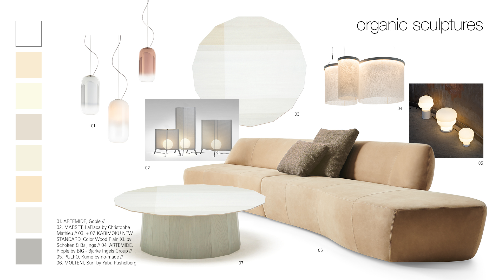 Trend theme Organic sculptures