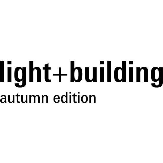Light + Building Autumn Edition Schwarz Logo