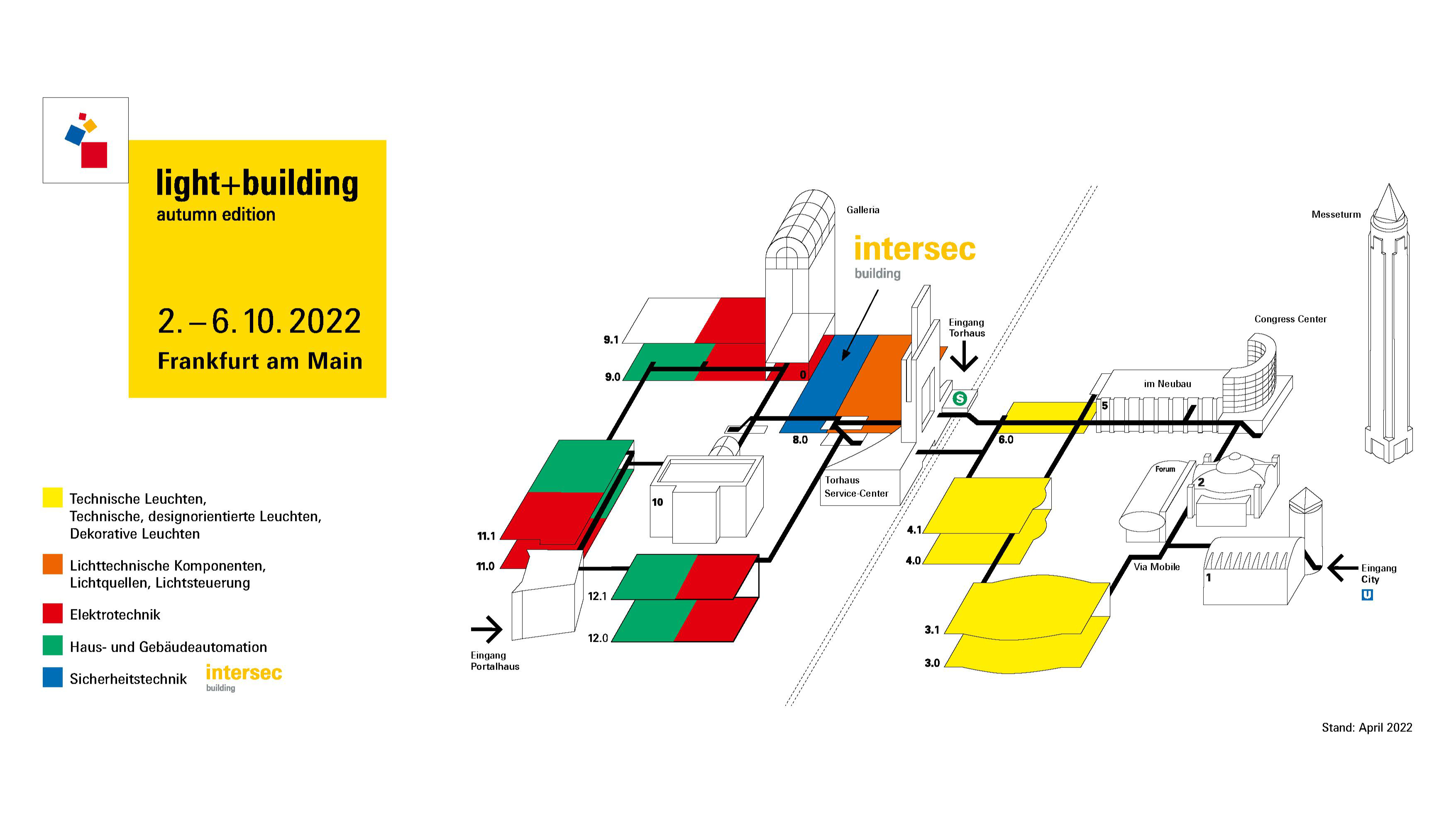 Geländeplan Light + Building 2022