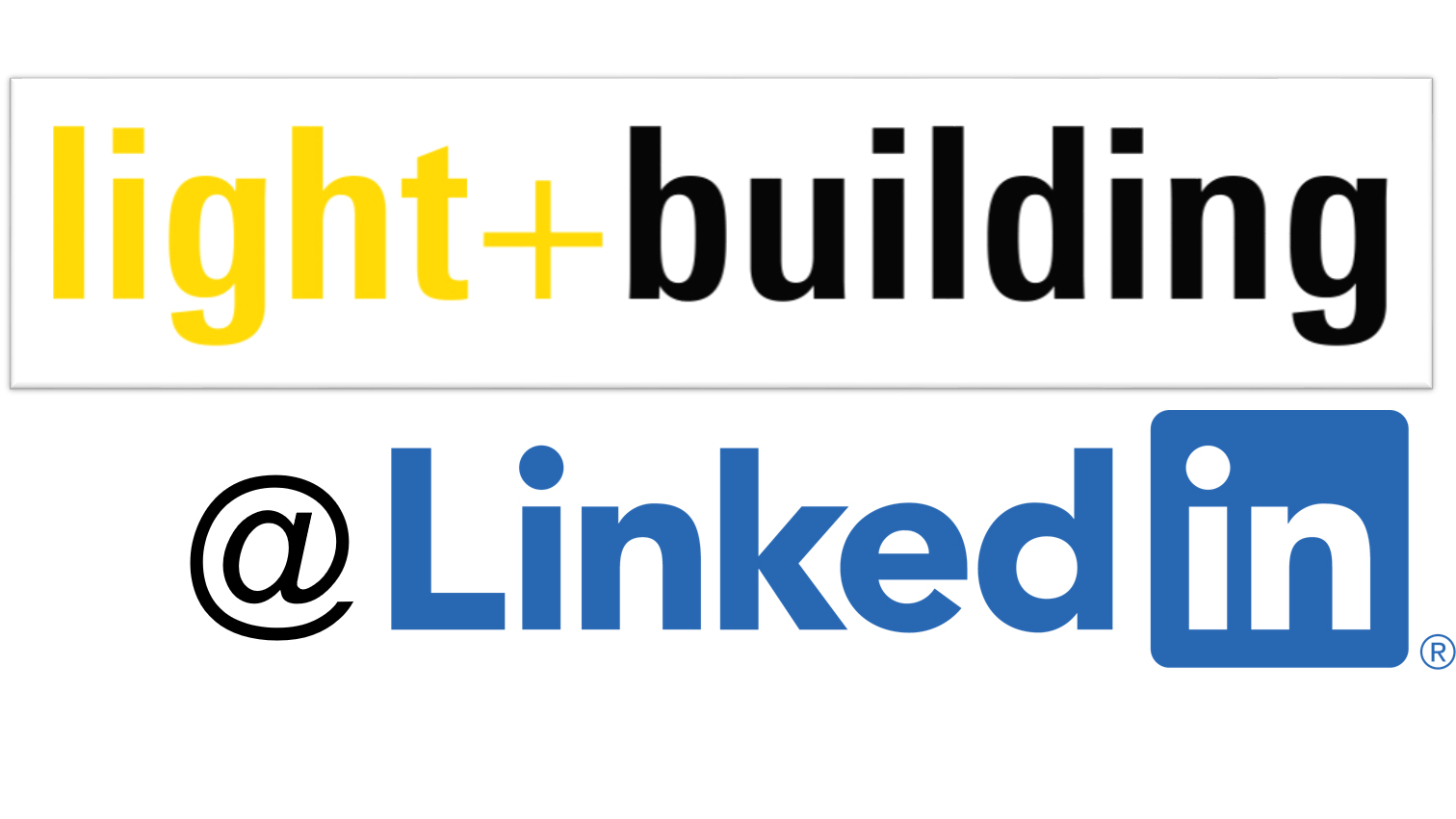 Light + Building und LinkedIn-Logos