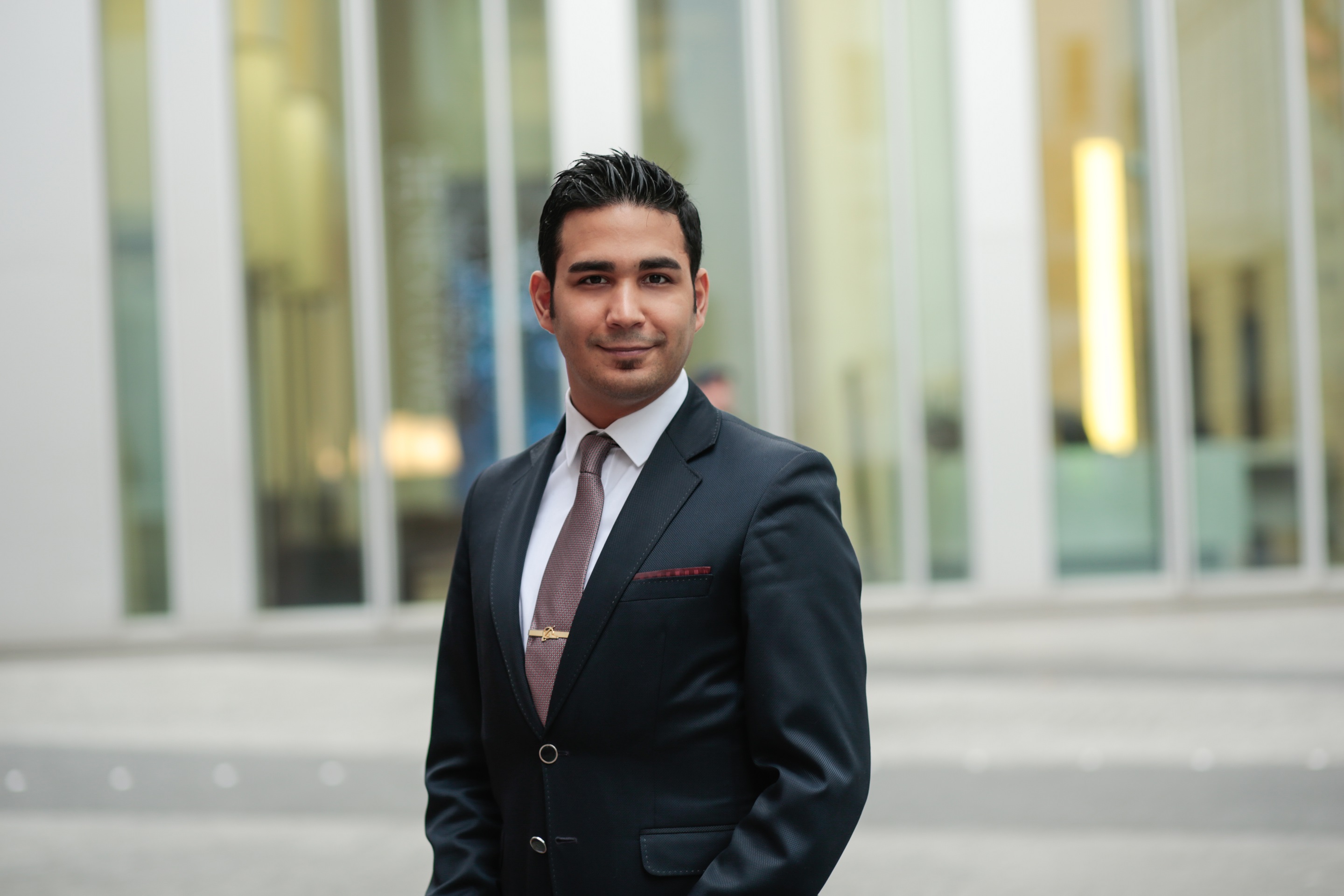 Amir Abbaspour, BIM-Manager bei omniCon Gesellschaft für innovatives Bauen mbH