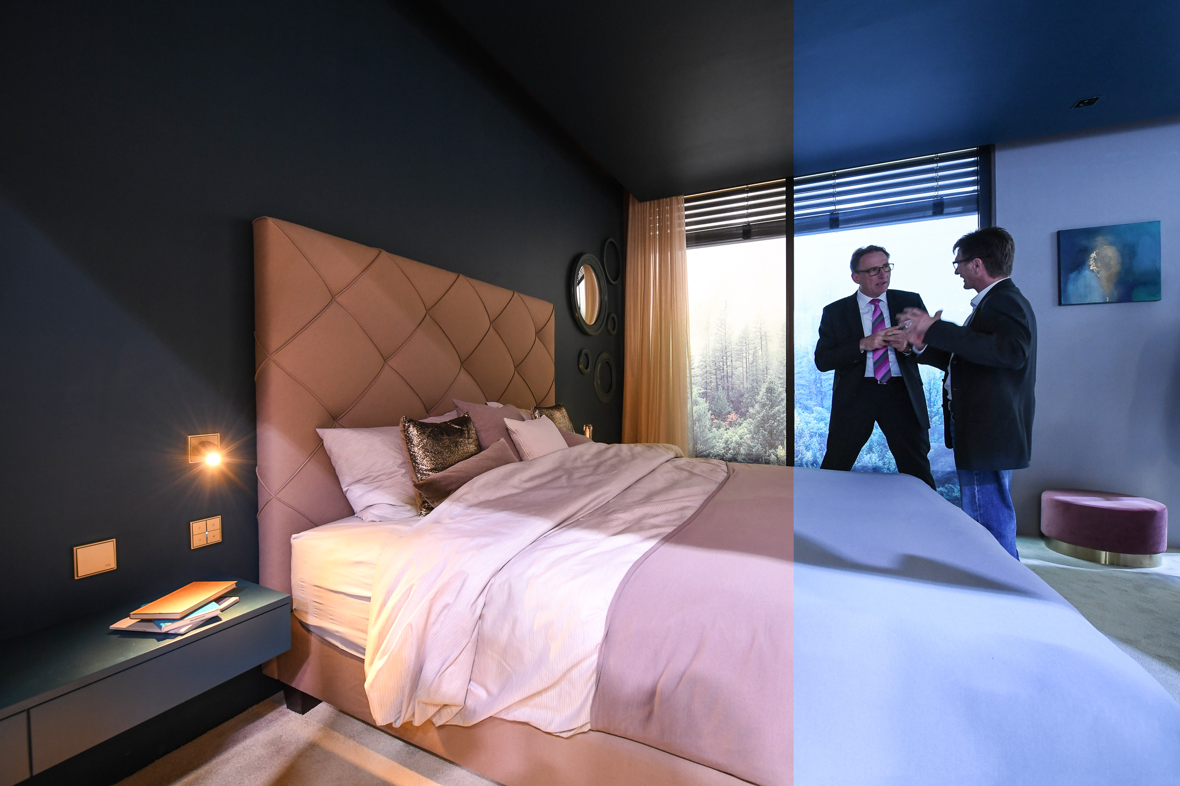 Auch im Hotelbereich sorgen HCL-Konzepte für eine dem Tageslicht ähnliche Atmosphäre und beeinflussen das Wohlbefinden der Gäste.
