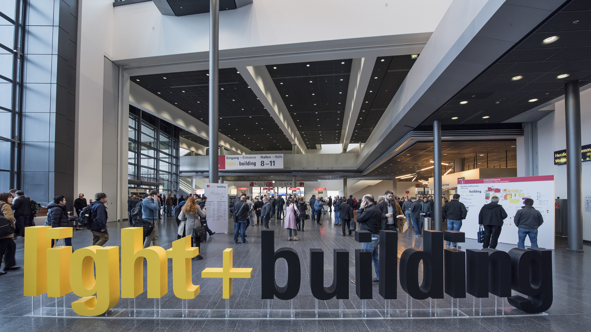 Over 1,500 exhibitors from 46 countries, including many top brands, will be showing their latest products and innovations at Light + Building Autumn Edition. (Source: Messe Frankfurt Exhibition GmbH)