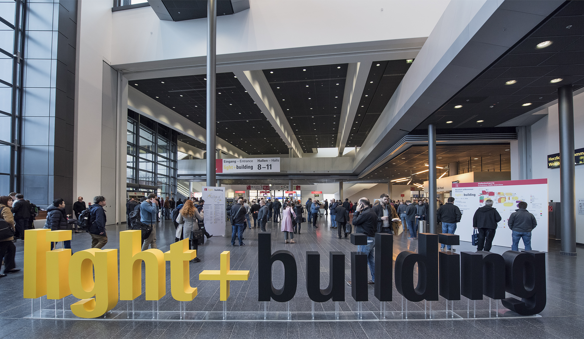 1. Über 1.500 Aussteller aus 46 Ländern, darunter zahlreiche Top-Marken, zeigen ihre Neuheiten auf der Light + Building Autumn Edition.