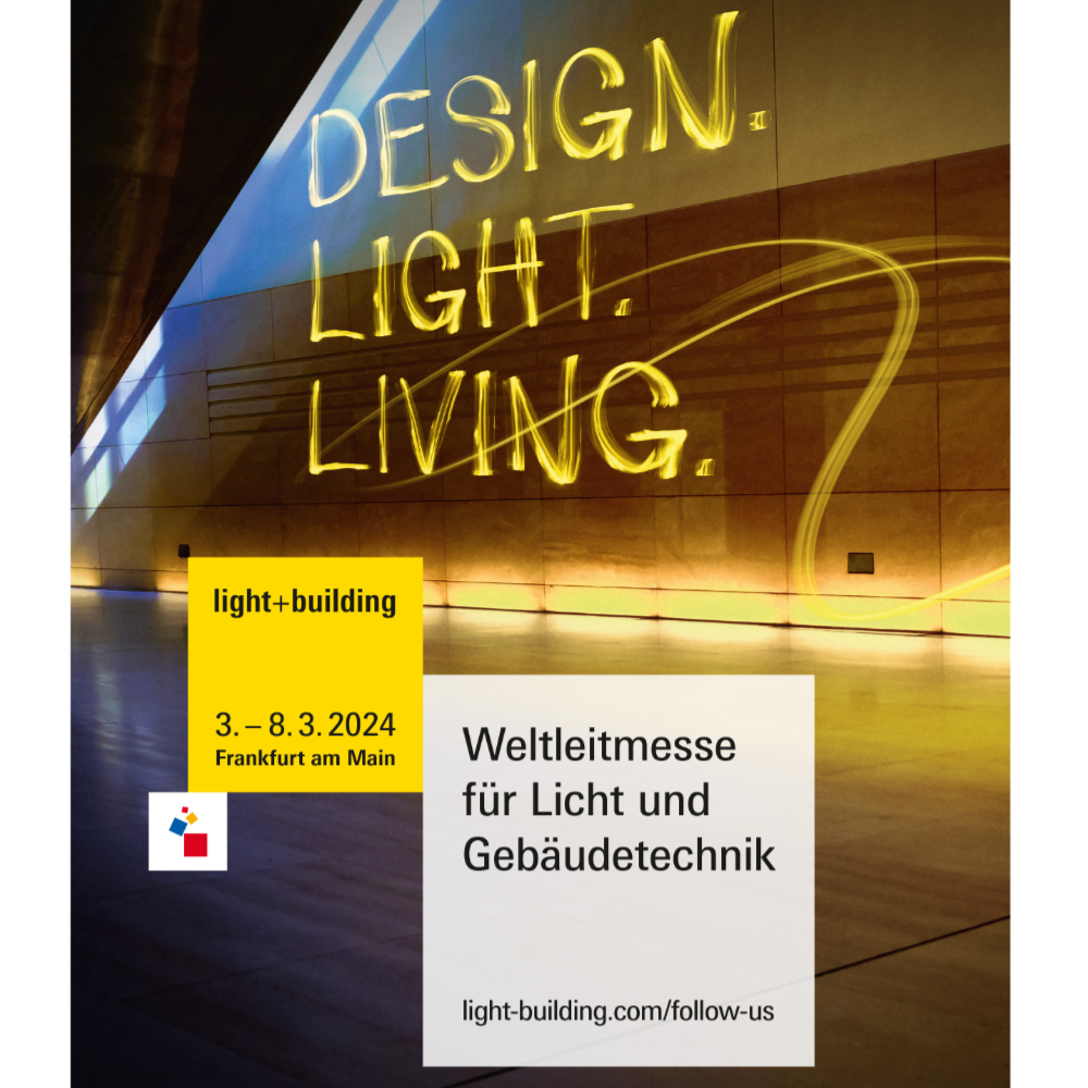 Keyvisual Light + Building Design.Light.Living