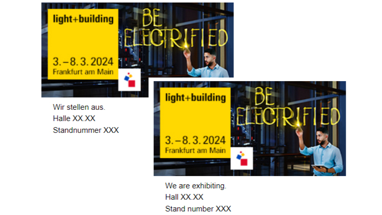 Light + Building e-Mail signature