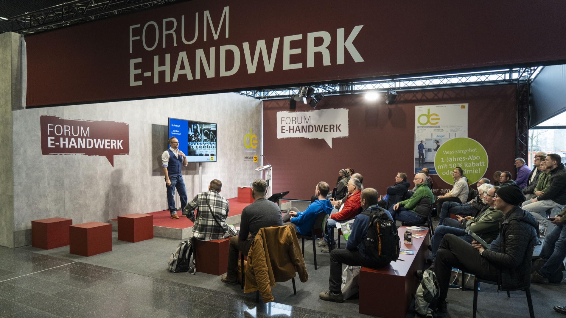 Vortrag auf der Light + Building im Forum E-Handwerk