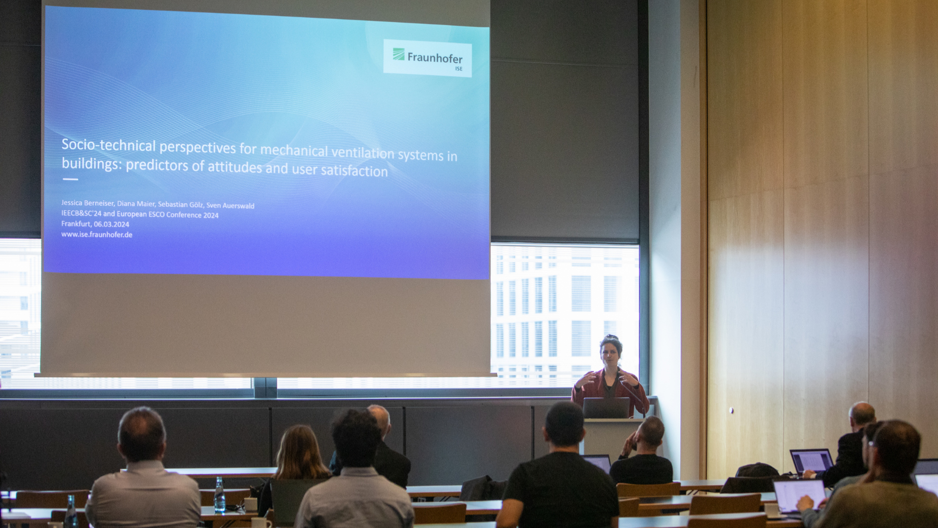Presentation during the IEECB Conference