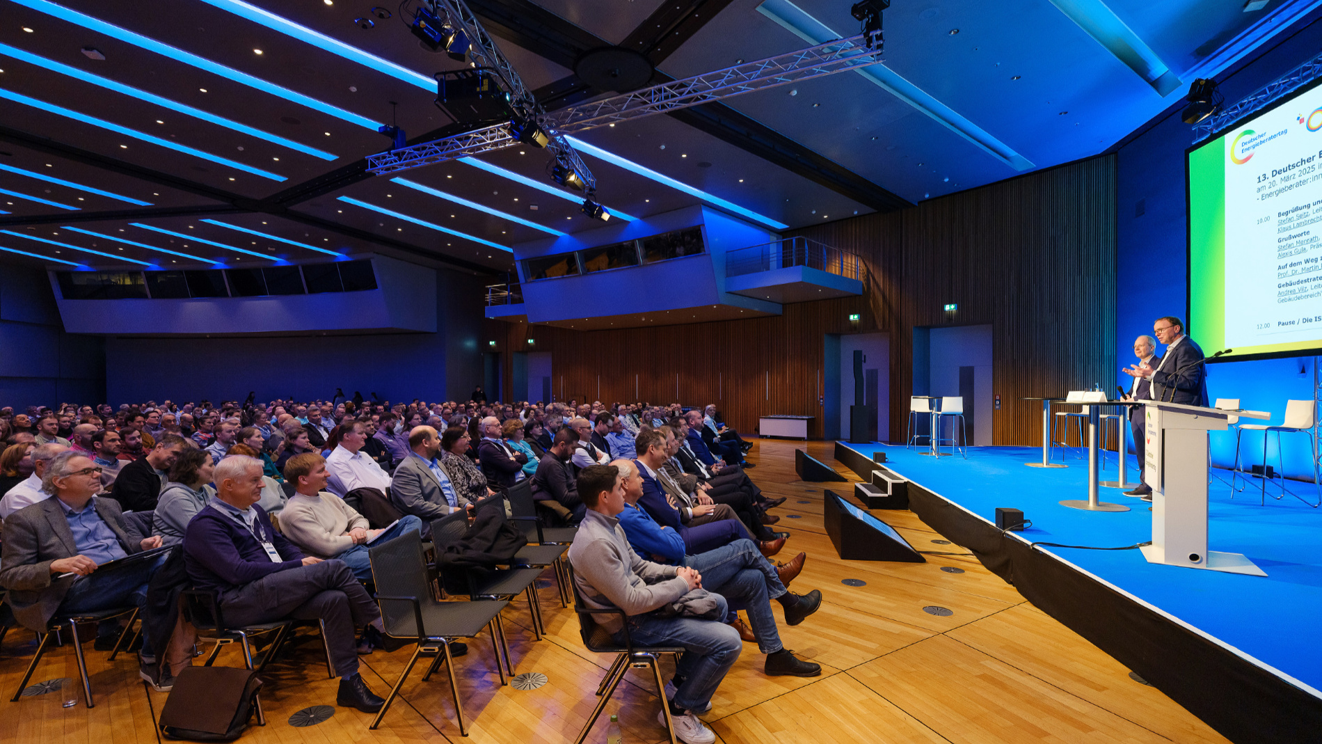 Zuhörer beim Deutschen Energieberatertag