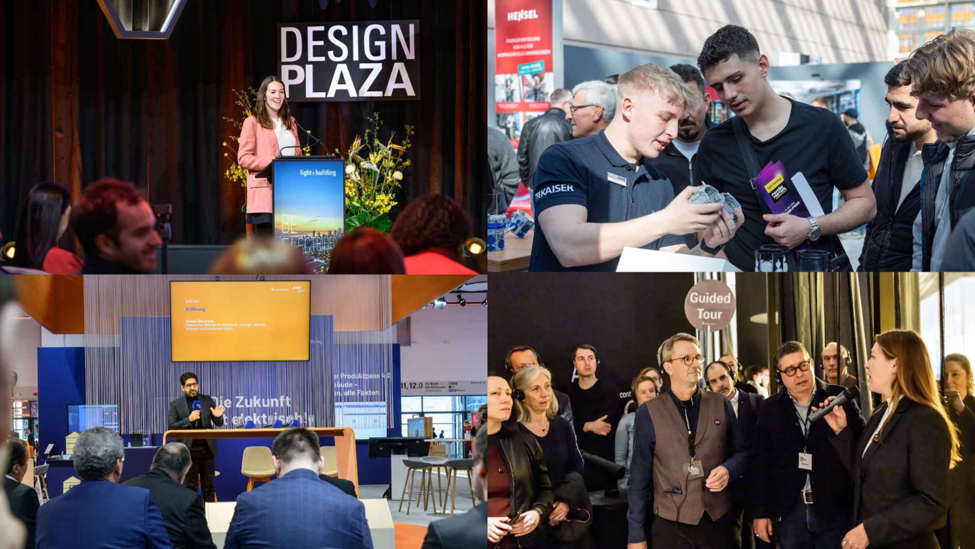 Collage mit Light + Building-Events