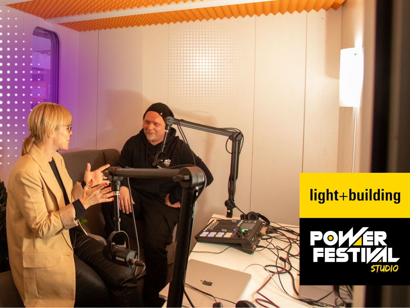 Podcast-Box der Light + Building