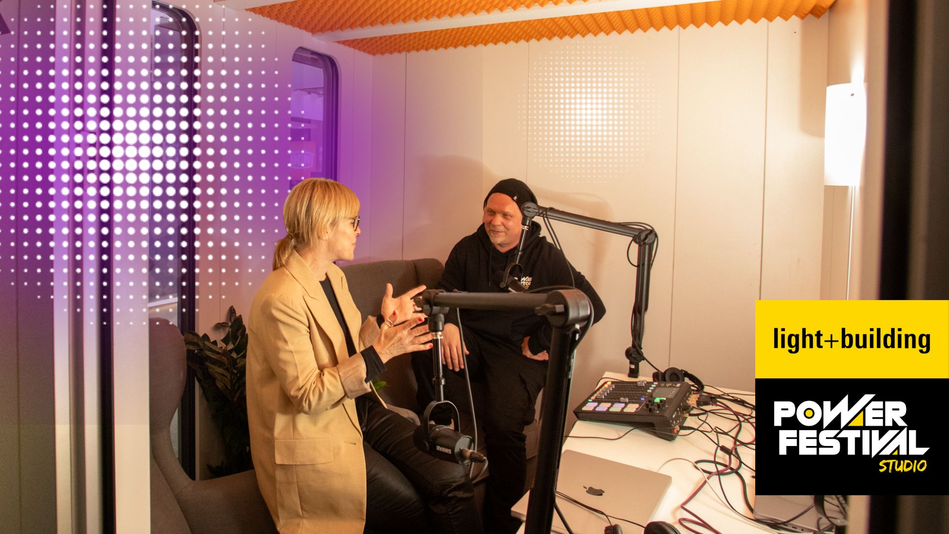Podcast-Box der Light + Building