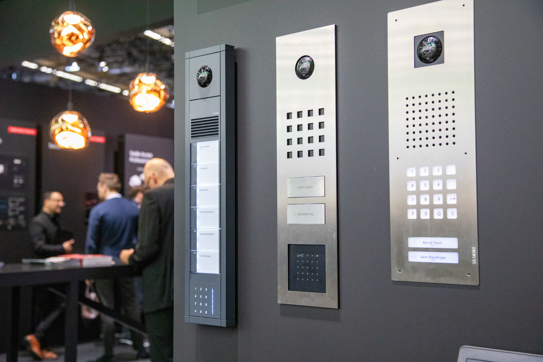 Haus- und Gebäudetechnik in einer Messehalle