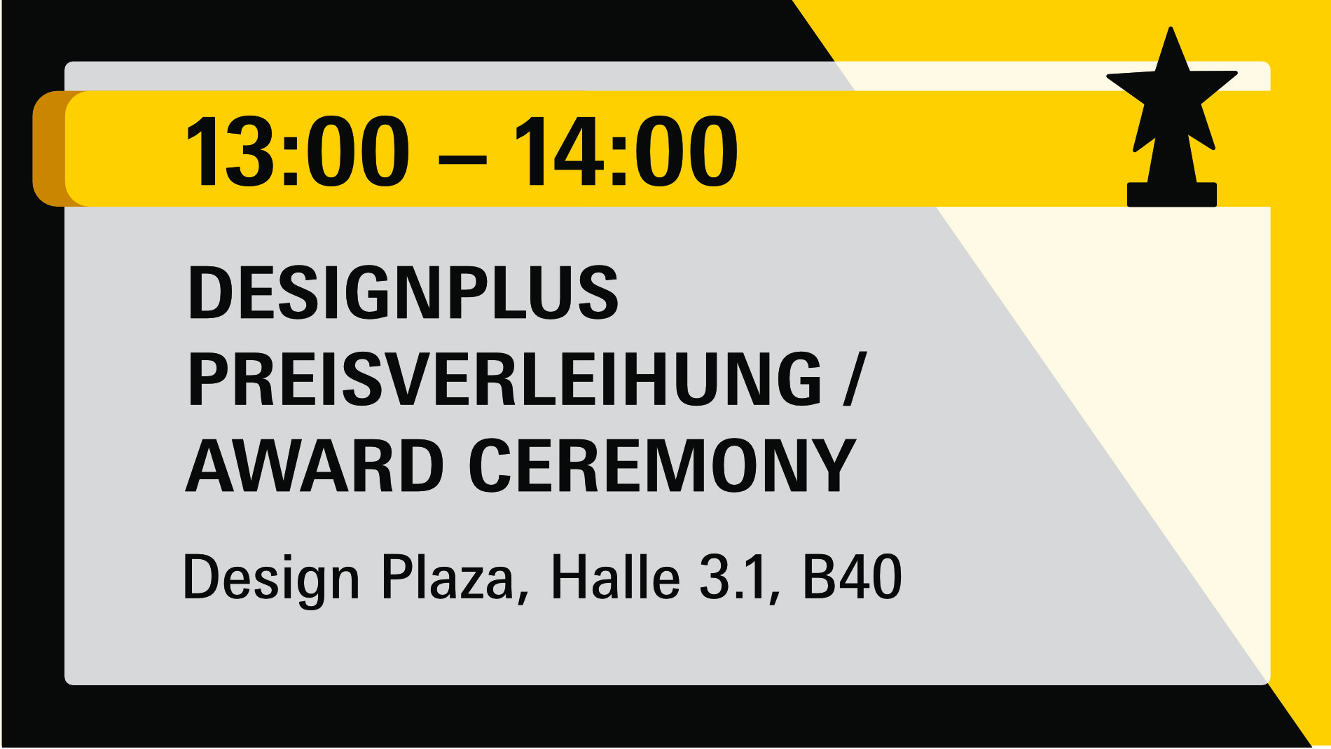 Light + Building 2026: Highlights of the Day 8.3.2026 Designplus Preisverleihung