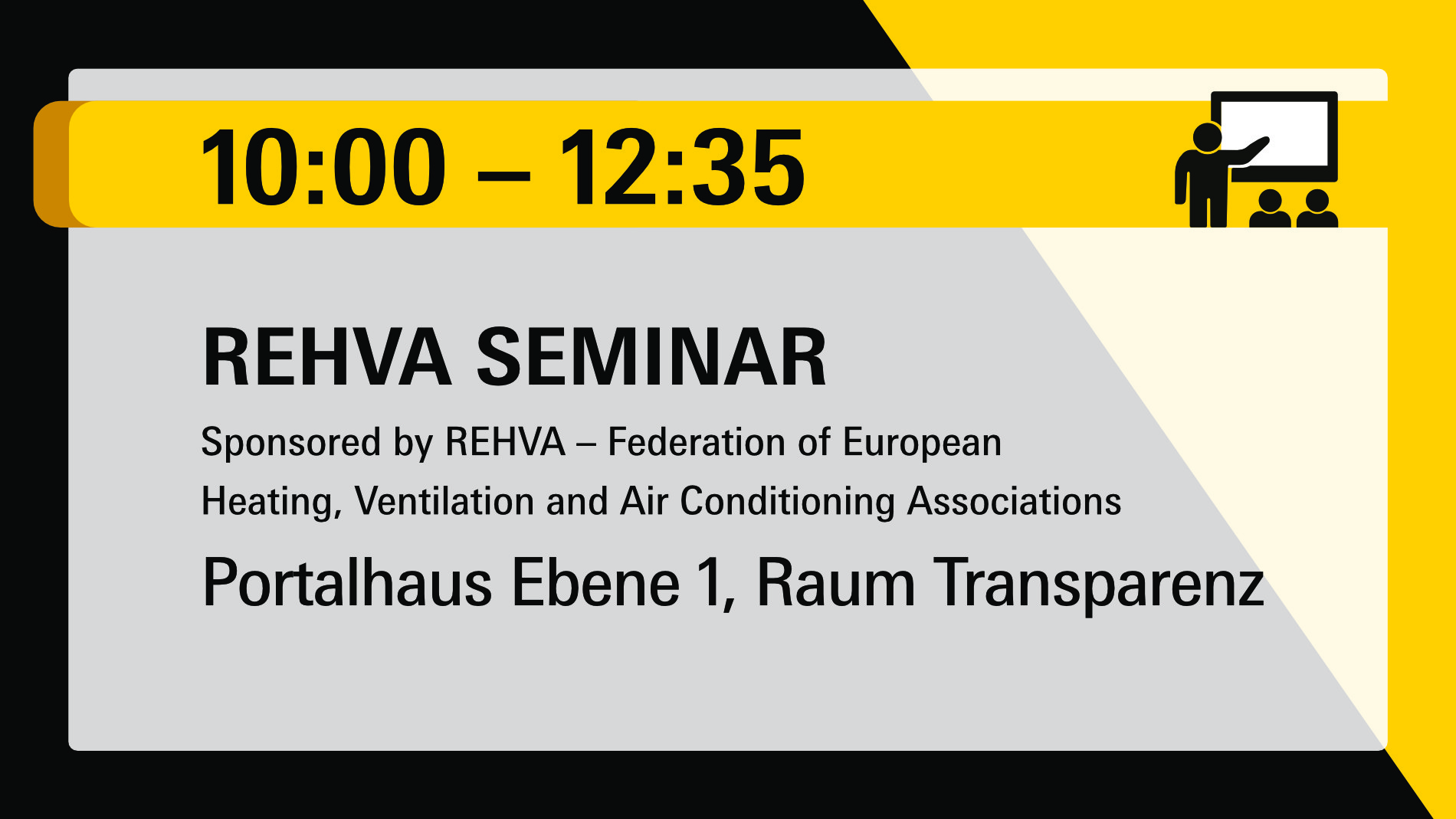 Light + Building 2026: Highlights of the Day 12.3.2026 Rehva Seminar