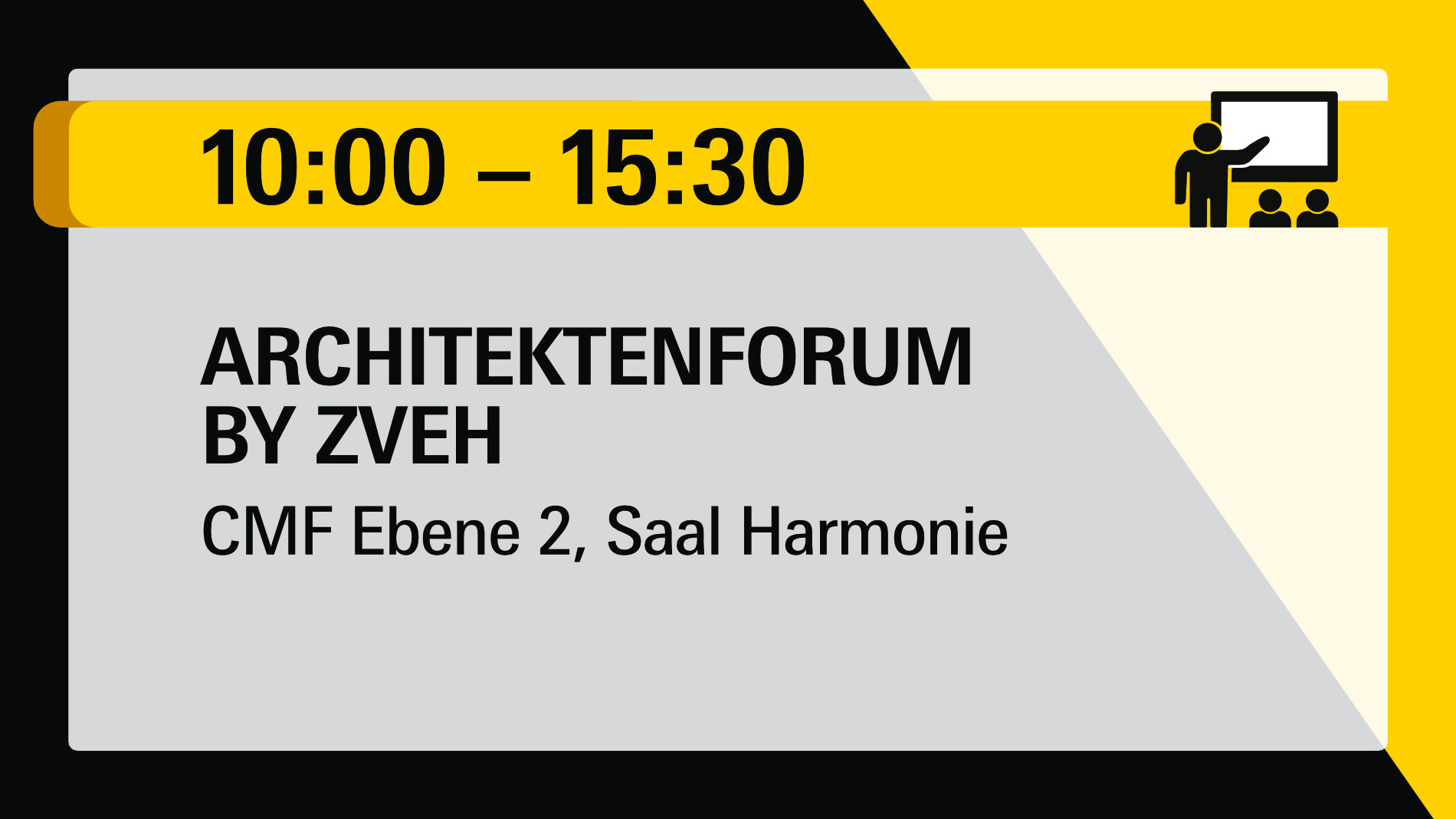 Light + Building 2026: Highlights of the Day 12.3.2026 Architektenforum by ZVEH