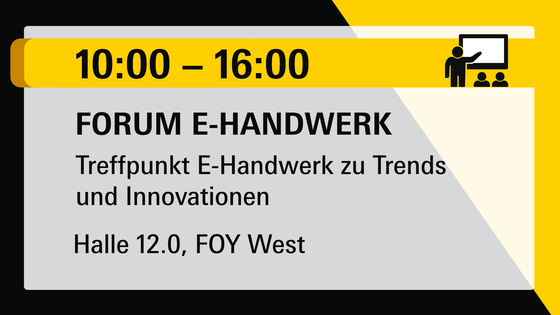 Light + Building 2026: Highlights of the Day 10.3.2026 Treffpunkt E-Handwerk