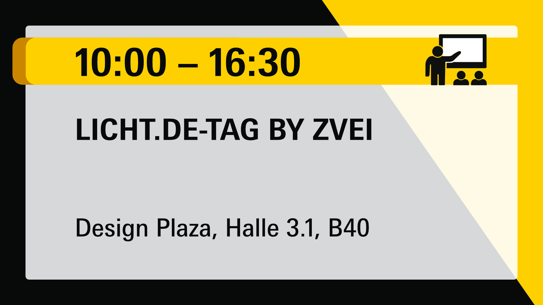 Light + Building 2026: Highlights of the Day 11.3.2026 Licht.de-Tag by Zvei