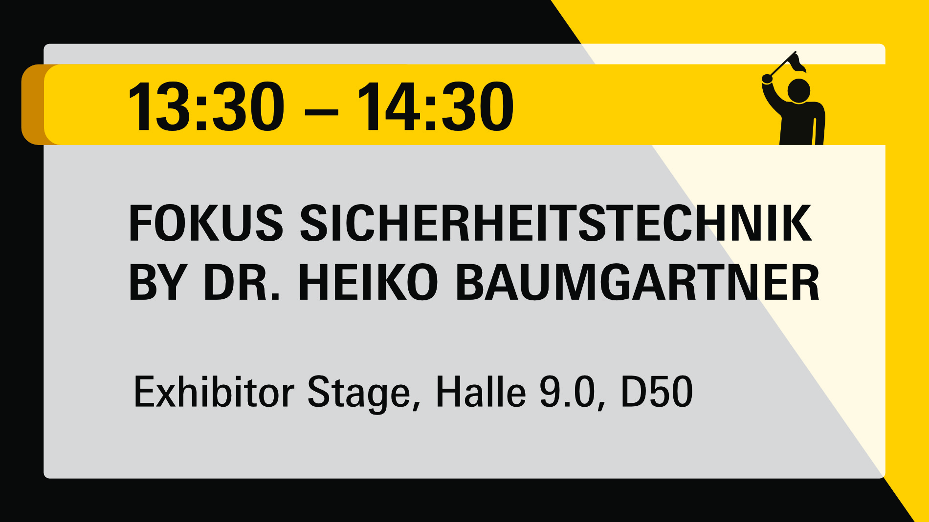 Light + Building 2026: Highlights of the Day 11.3.2026 Fokus Sicherheitstechnik by Dr. Heiko Baumgartner