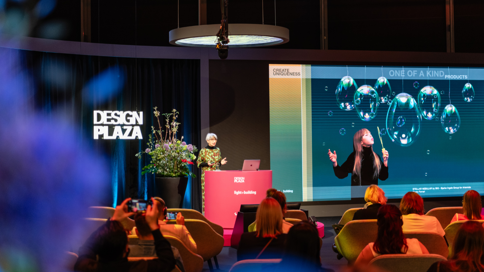 Vortrag auf der Design Plaza