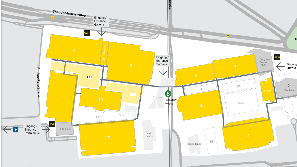 Geländeplan Light + Building 2026