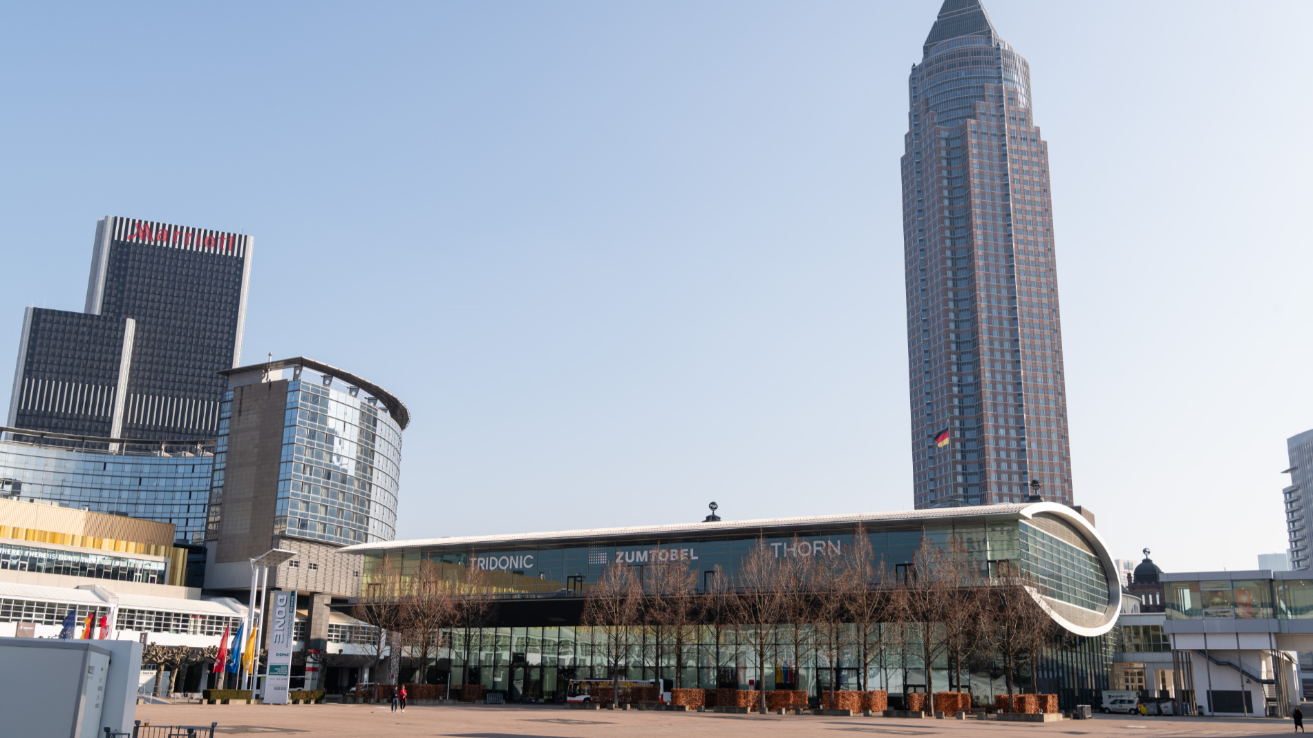Gelände der Messe Frankfurt