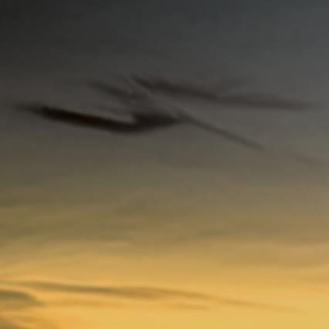 Wolken im Abendhimmel