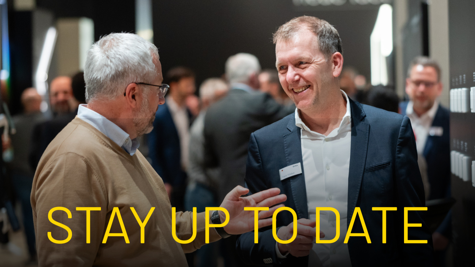 Aussteller und Besucher im Gespräch