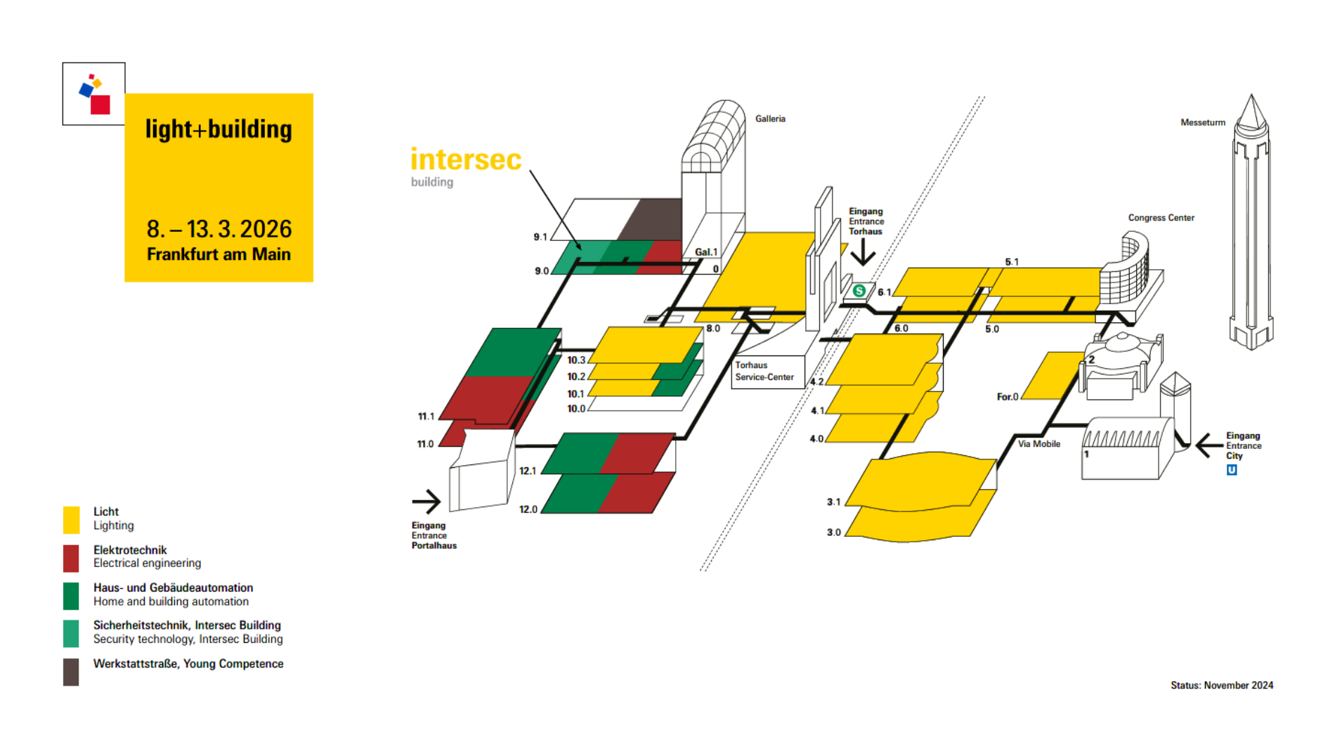 Geländeplan Light + Building 2026