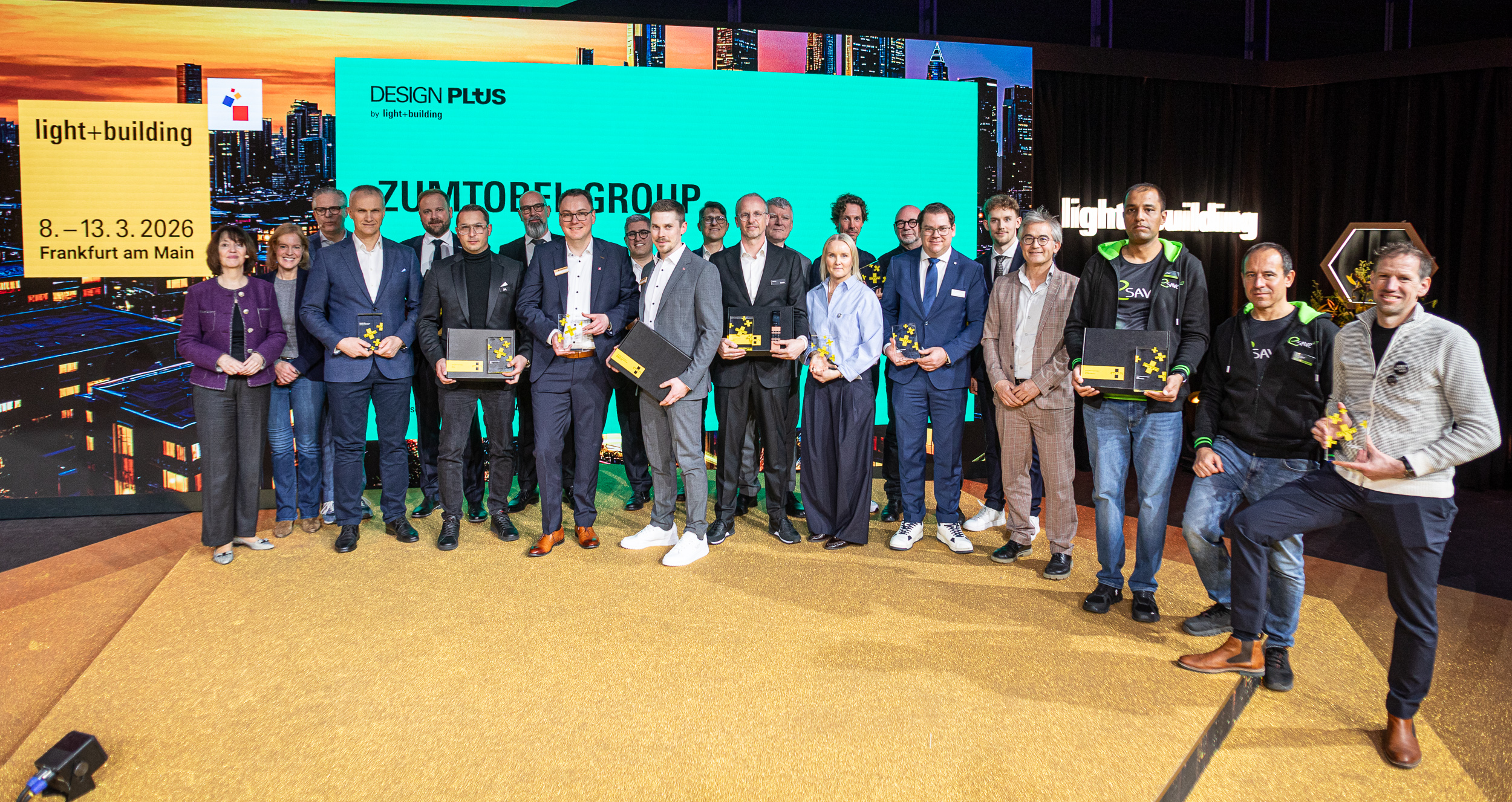 The winners of the Designplus Award by Light + Building 2026 have been announced.